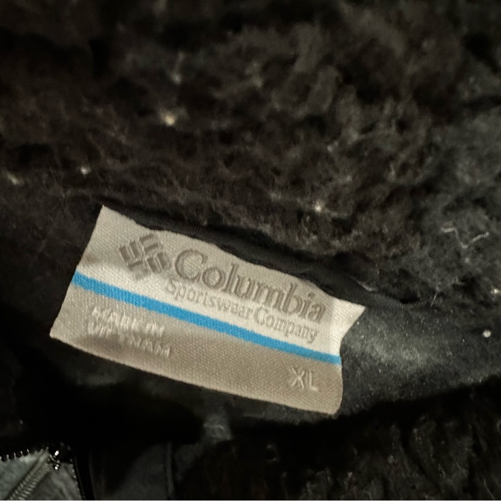 Columbia Plaid Fleece Jacket XL - Picture 4 of 5